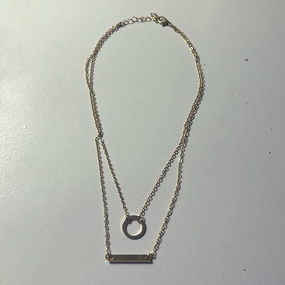 Layered Gold Necklace